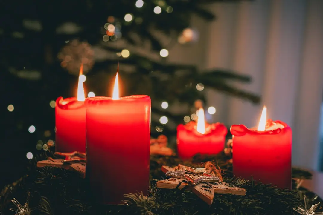 Låt oss fira andra advent med vacker dikt! illustration