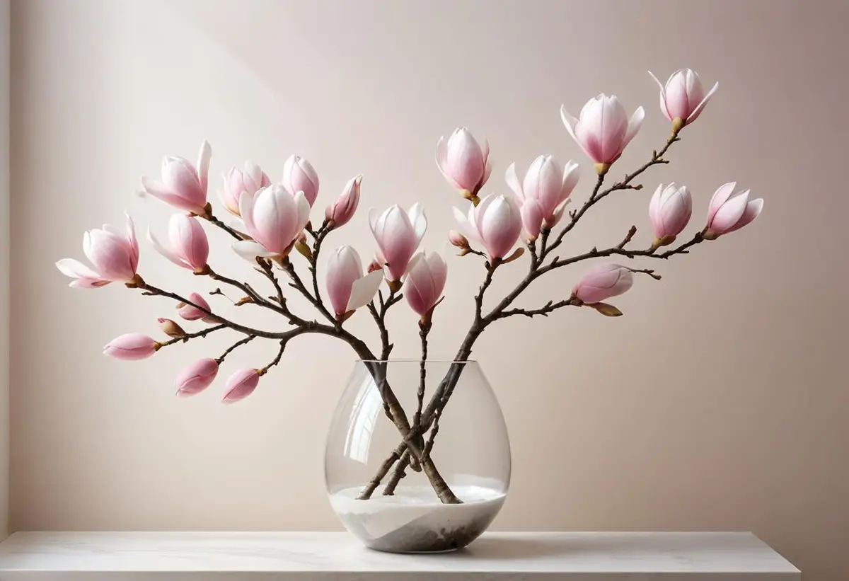 Magnoliakvisten illustration