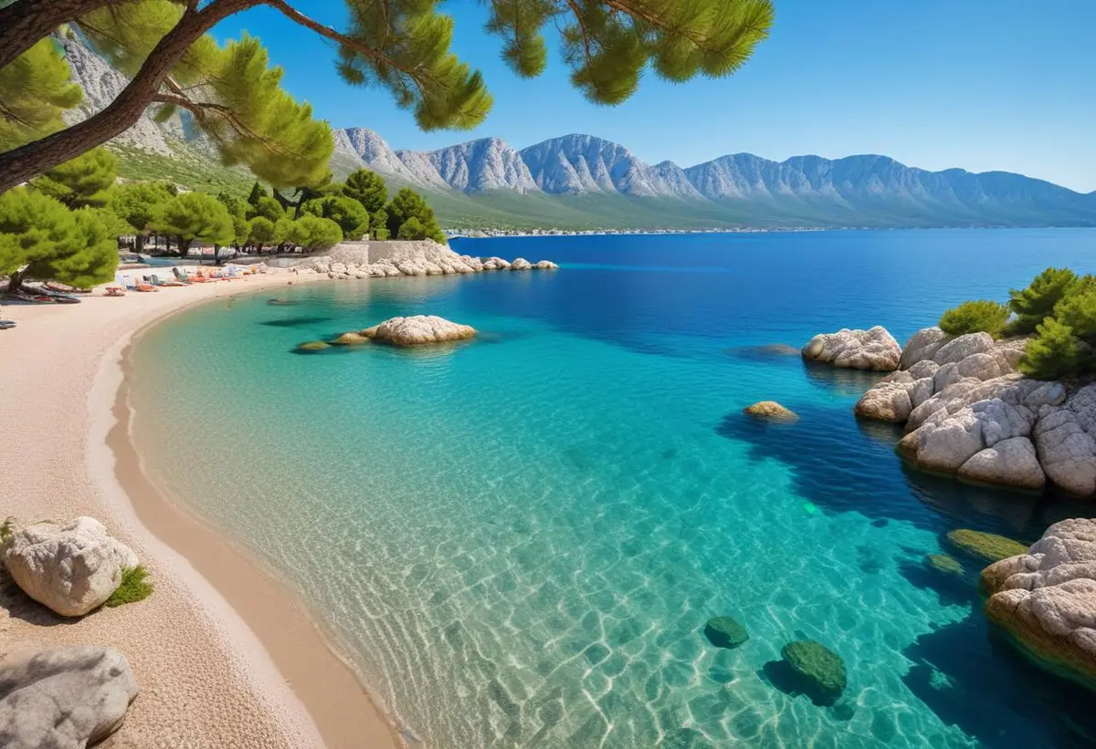 Bra tips för att njuta av Makarska rivieran illustration